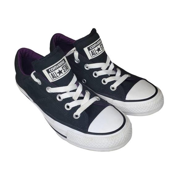 Converse Shoes - Converse All-Star Black with Purple Interior size 5 557987F